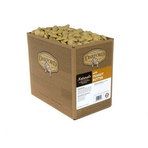 Darford, Darford Naturals Oven Baked Dog Treats with Peanut Butter, 1 Each / 12 Lbs