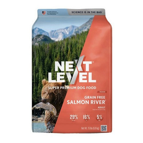 Next Level, Next Level Salmon River Grain-Free Adult Dry Dog Food, 1 Each / 15 Lbs
