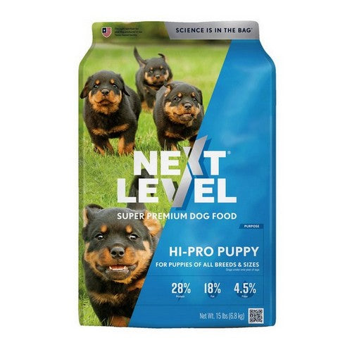 Next Level, Next Level Hi-Pro Puppy Dry Dog Food, 1 Each / 15 Lbs