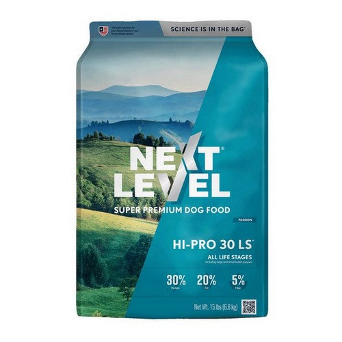 Next Level, Next Level Hi-Pro 30 LS All Life Stages Dry Dog Food, 1 Each / 15 Lbs