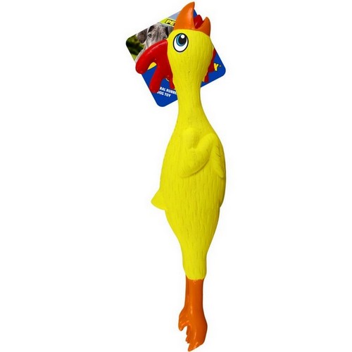 Petsport USA, Petsport USA NaturFlex Natural Latex Rubber Dog Toy, 1 Each / 12 in, Large / Chicken