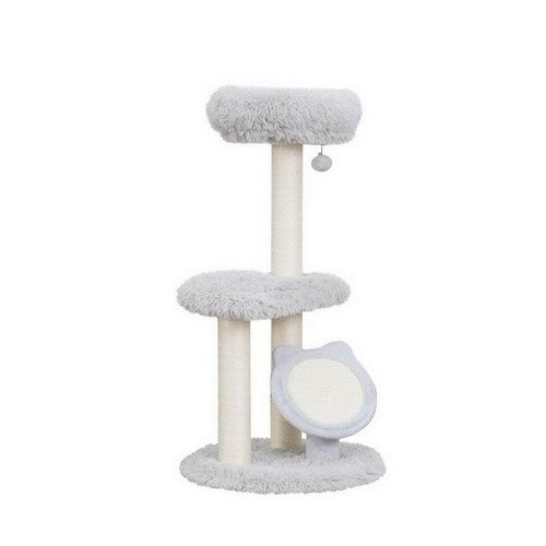 Pet Pals, PetPals Rockview 2-Level Cat Tree, 1 Each / 37 Inch / Ivory