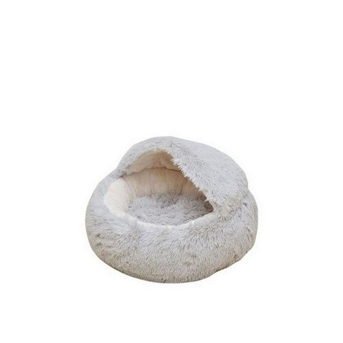 Pet Pals, PetPals Igloo Pet Bed, 1 Each / 19.5 Inch / Pearl Grey