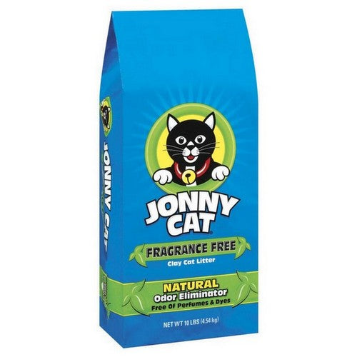 Jonny Cat, Jonny Cat Fragrance Free Clay with Natural Odor Eliminator Cat Litter, 3 Each / 10 Lbs
