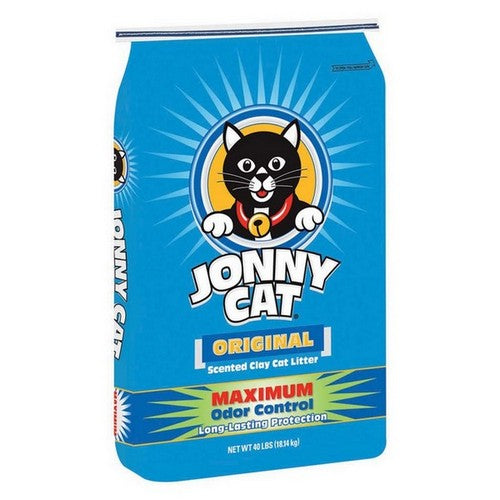 Jonny Cat, Jonny Cat Original Maximum Odor Control Scented Cat Litter, 1 Each / 40 Lbs