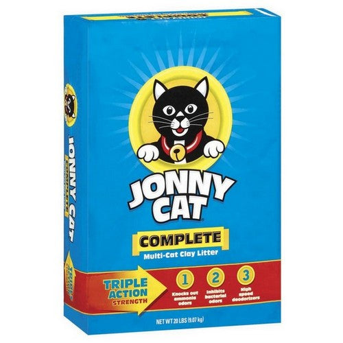 Jonny Cat, Jonny Cat Complete Multi-Cat Clay Cat Litter, 1 Each / 20 Lbs