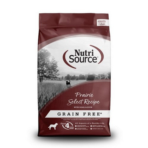 NutriSource, NutriSource Select Recipe Grain Free Dry Dog Food, 1 Each / 26 Lbs / Prarie Select