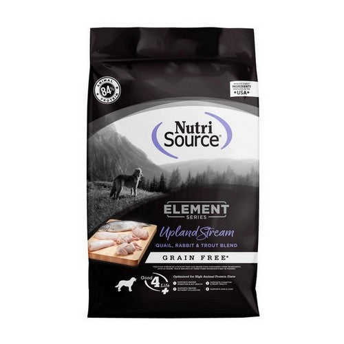 NutriSource, NutriSource Element Series Grain Free Dry Dog Food, 1 Each / 12 Lbs / Upland Stream