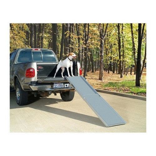 PetSafe, PetSafe Happy Ride Telescoping Pet Ramp for Dogs, 1 Each / XL / Grey