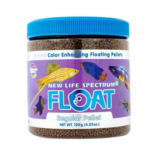 New Life Spectrum, New Life Spectrum Float Pellets Fish Food, 1 Each / 4.23 Oz, Regular