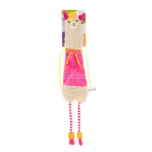 SmartyKat, SmartyKat Leggy Llama Kicker Plush Catnip Cat Toy, 1 Each