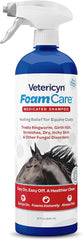 Vetericyn Foamcare Medicated Equine Shampoo 32 Oz by Vetericyn