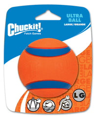 Chuckit! Ultra Ball Dog Toy Blue/Orange by Chuckit