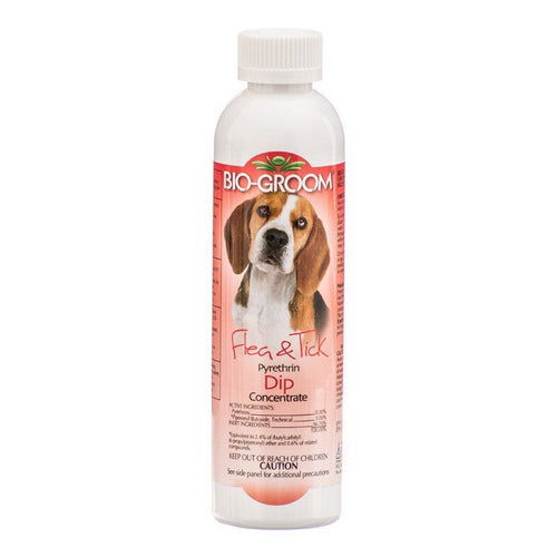 Flea & Tick Pyrethrin Dip 8 oz by Bio Groom