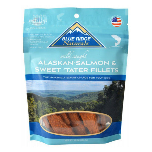 Alaskan Salmon & Sweet Tater Fillets 12 oz by Blue Ridge Naturals