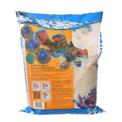 Dry Aragonite Seafloor Special Grade Reef Sand 15 lbs by Caribsea