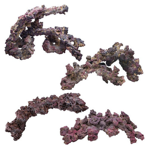 Life Rock Arches for Reef Aquariums 20 lbs (4 x 12" Rocks) by Caribsea