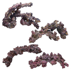 Life Rock Arches for Reef Aquariums 20 lbs (4 x 12" Rocks) by Caribsea