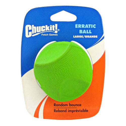 Erratic Ball for Dogs Large Ball - 3" Diameter (1 Pack) by Chuckit!