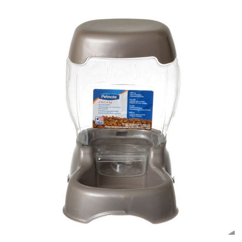 Cafe Pet Feeder - Pearl Tan 3 lbs by Petmate