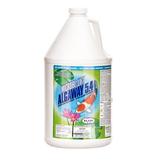 Algaway 5.4 for Ponds 1 Gallon (Treats 45,424 Gallons) by Microbe-Lift