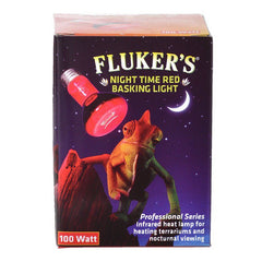 Professional Series Nighttime Red Basking Light 100 Watt by Flukers