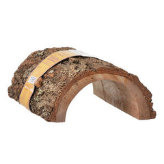 Critter Cavern Half-Log X-Large (8"L x 8"W x 6"H) by Flukers