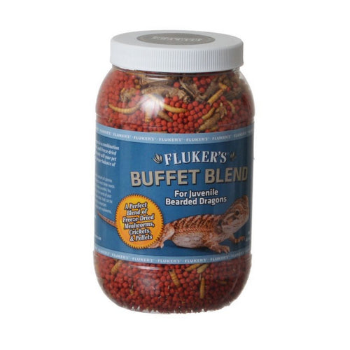 Buffet Blend for Juvenile Bearded Dragons 4.4 oz by Flukers