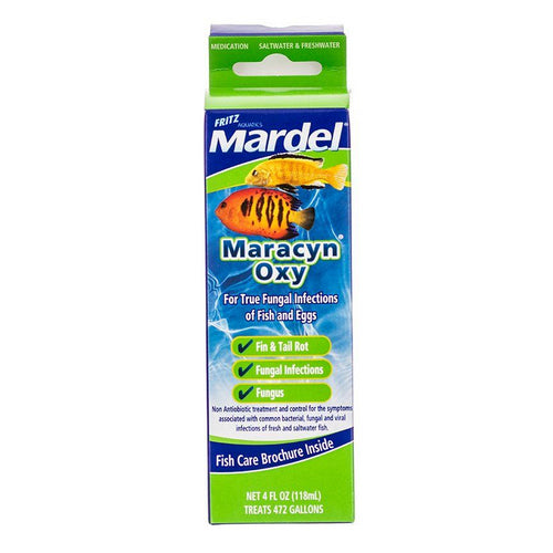 Maracyn Oxy Fungal Aquarium Medication 4 oz - (Treats 472 Gallons) by Mardel