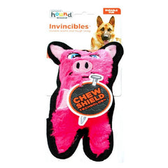 Invincibles Minis Pink Pig Dog Toy 1 count by Outward Hound