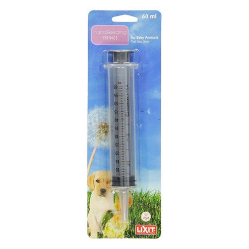 Hand Feeding Syringe for Baby Animals 60 ml Hand Feeding Syringe by Lixit