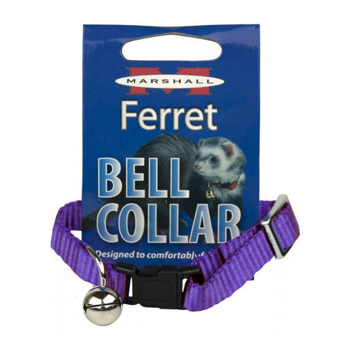 Ferret Bell Collar - Purple 1 Count by Marshall