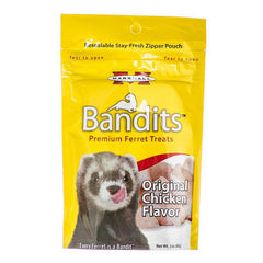 Bandits Premium Ferret Treats - Chicken Flavor 3 Oz by Marshall