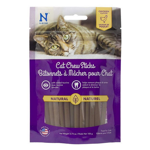 Cat Chew Treats Chicken Flavor 3.74 oz by N-Bone