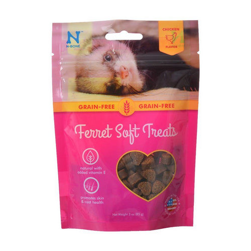 Ferret Soft Treats - Chicken Flavor 3 oz by N-Bone