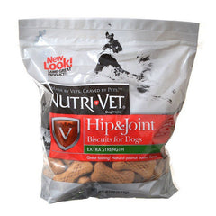 Hip & Joint Biscuits for Dogs - Extra Strength 6 lbs by Nutri-Vet