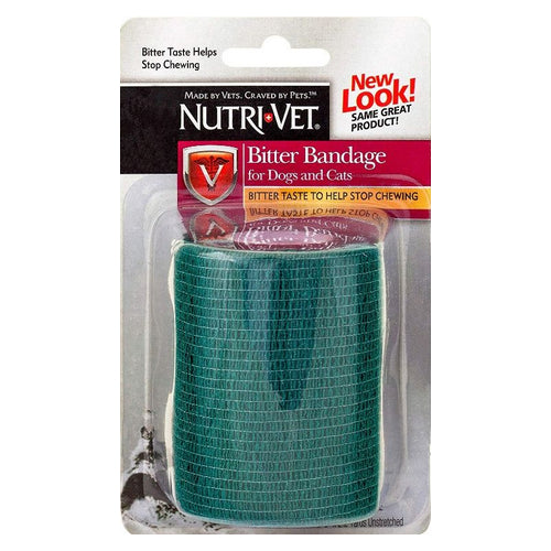 2" Bitter Bandage for Dogs and Cats - Colors Vary 1 count by Nutri-Vet