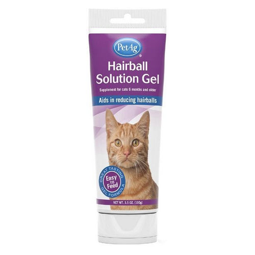 Hairball Solution Gel for Cats 3.5 oz by PetAg