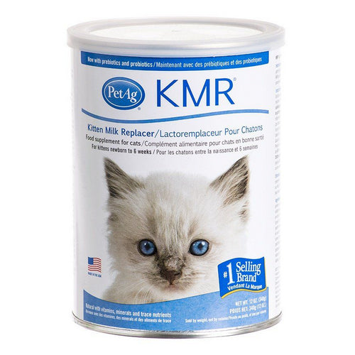 KMR Powder Kitten Milk Replacer 12 oz by PetAg