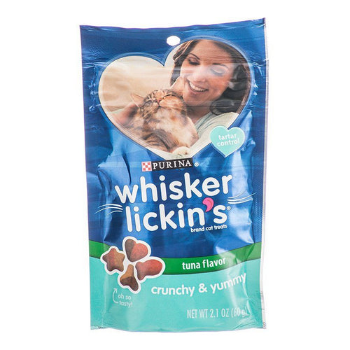 Whisker Lickin's Crunch Lovers Tuna Flavored Cat Treats 1.7 oz by Purina
