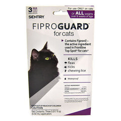 FiproGuard for Cats 3 Doses by Sentry