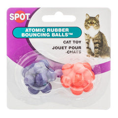 Spotnips Atomic Bouncing Balls Cat Toys 2 Pack by Spot