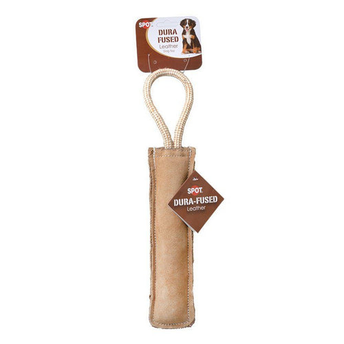 Dura-Fused Leather Retriever Stick Dog Toy 15" Long by Spot