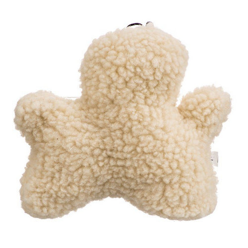 Vermont Style Fleecy Man Shaped Dog Toy 8" Long by Spot