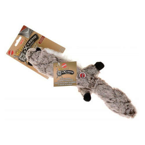 Skinneeez Extreme Quilted Raccoon Toy - Mini 1 Count by Spot