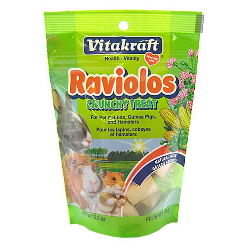 Raviolos Crunchy Treat for Small Animals 5 oz by Vitakraft