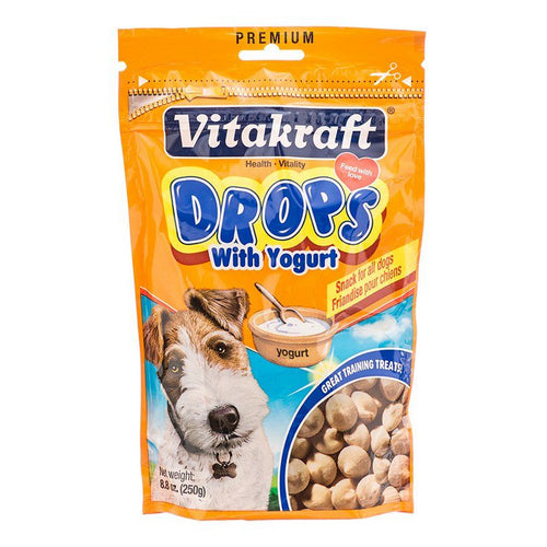 Drops with Yogurt Dog Treats 8.8 oz by Vitakraft