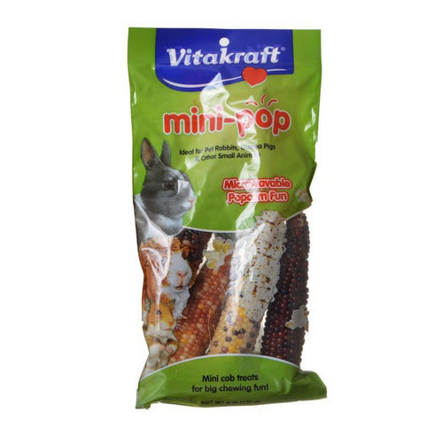 Mini-Pop Small Animal Popcorn Treat 6 oz by Vitakraft