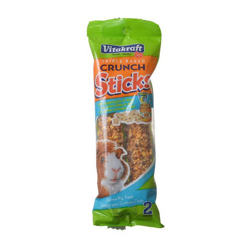 Guinea Pig Crunch Sticks with Popped Grains & Honey 2 Pack - (2.5 oz) by Vitakraft