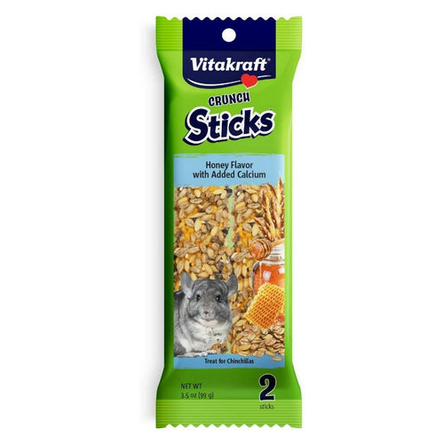 Crunch Sticks with Calcium for Chinchillas 3.5 oz by Vitakraft